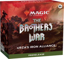 The Brothers' War Prerelease Pack Urza's Iron Alliance ENGLISH SEALED MAGIC MTG - Image 1