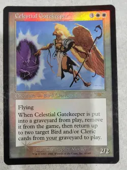 Magic the Gathering: Celestial Gatekeeper Legions Foil 6/145 - Image 1