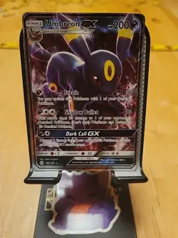Pokemon TCG Sun and Moon Umbreon GX Full Art 80/149 Ultra Rare NM - Image 1