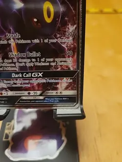 Pokemon TCG Sun and Moon Umbreon GX Full Art 80/149 Ultra Rare NM - Image 5