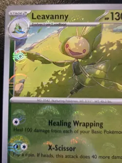 Leavanny 003/086 Poke Ball Reverse Holo Uncommon White Flare Pokemon TCG - Image 2