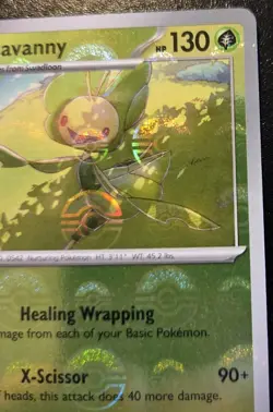 Leavanny 003/086 Poke Ball Reverse Holo Uncommon White Flare Pokemon TCG - Image 3