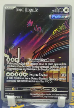 Pokemon Iron Jugulis 216/182 Illustration Rare Paradox Rift NM/M Unplayed - Image 1