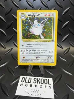 1999 Pokemon WOTC Jungle ~ Wigglytuff Holo Rare 16/64 ~ LP - Image 1