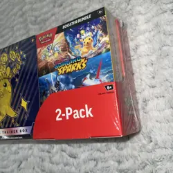 Pokemon Surging Sparks ETB + Booster Bundled 2-pack Sealed Ships ASAP! 🔥 PikaU - Image 3