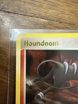 Pokemon TCG Houndoom 7/115 Unseen Forces Reverse Holo Stamped LP - Image 2