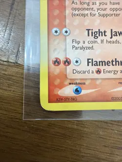 Pokemon TCG Houndoom 7/115 Unseen Forces Reverse Holo Stamped LP - Image 5