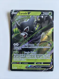2020 Pokemon Zarude V 022/185 Ultra Rare Sword & Shield: Vivid Voltage Mint/NM - Image 1