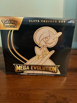 Pokemon TCG Mega Evolution Gardevoir ETB Elite Trainer Box New Factory Sealed - Image 1