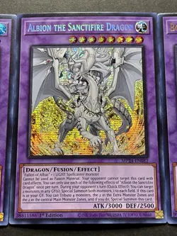 Albion The Sanctifire Dragon + Borreload Furious Dragon + Mudragon | YuGiOh! - Image 5