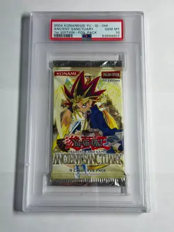 PSA 10 AST Ancient Sanctuary 1st Edition Sealed Booster Pack Yugioh - Image 1