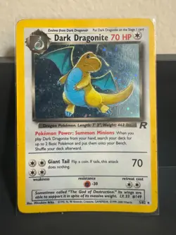 6 Rare Vintage Holo Pokemon Cards Base Set Through Team Rocket - Image 4