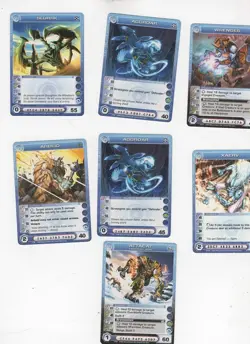 Chaotic lot #003. Lot of 11 Overworld creature cards. All Max Energy - Image 1