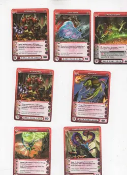 Chaotic lot #111. Lot of 14 Underworld creature cards. All Max Energy - Image 1