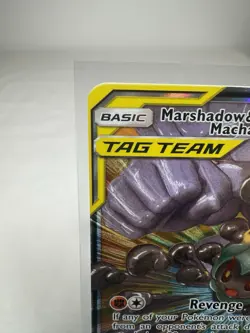 Marshadow & Machamp GX 82/214 SM Unbroken Bonds Full Art NM Pokemon TCG Card - Image 2