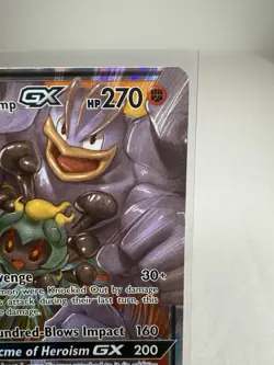 Marshadow & Machamp GX 82/214 SM Unbroken Bonds Full Art NM Pokemon TCG Card - Image 4
