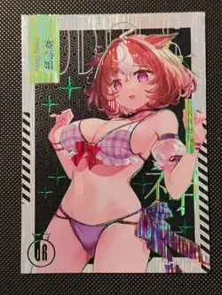NL-UR-006 Meisho Doto Uma Musume Goddess Romance Story TCG Holo Anime Card - Image 1