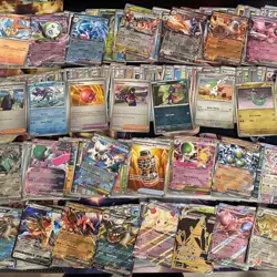 Huge Lot 500 Holo/Reverse Holo Pokemon Cards TCG Lot Everything Is Shiny No Bulk - Image 1
