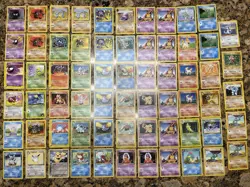 Pokemon Card Vintage Lot of 65 Cards - Image 1