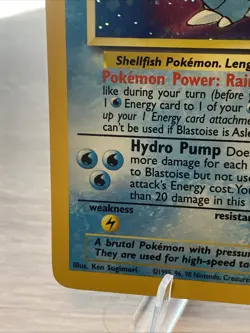 Pokemon TCG Blastoise Base Set 2 Holo Unlimited Rare Card 2 - Image 4