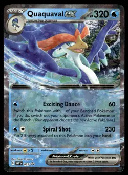 Pokemon TCG SV: Scarlet & Violet Promo Cards #035 Quaquaval NM - Image 1