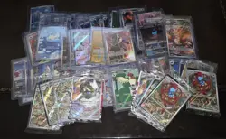 Huge 70+ Pokemon Card Collection Lot All Are Pack Fresh NM To Mint Condition - Image 1