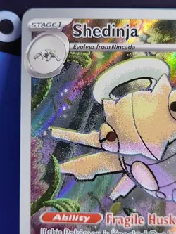 Shedinja 144/132 Illustration Rare Pokemon Card Mega Evolution Pack Fresh Mint - Image 2