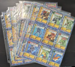 Vintage 1999 Digimon Lot of 80 Cards includes 55 First Edition + Holos Bandai - Image 1