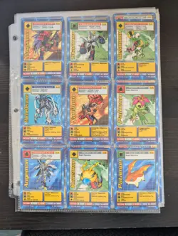 Vintage 1999 Digimon Lot of 80 Cards includes 55 First Edition + Holos Bandai - Image 2