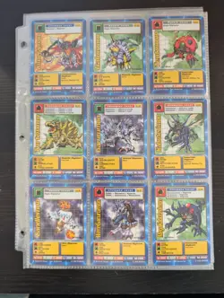 Vintage 1999 Digimon Lot of 80 Cards includes 55 First Edition + Holos Bandai - Image 3