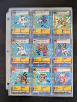 Vintage 1999 Digimon Lot of 80 Cards includes 55 First Edition + Holos Bandai - Image 4