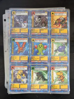 Vintage 1999 Digimon Lot of 80 Cards includes 55 First Edition + Holos Bandai - Image 5
