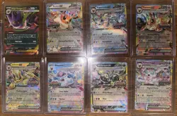 Pokemon Prismatic Evolutions Stamped Card Lot With Slab - Image 3