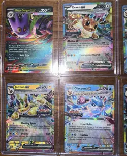 Pokemon Prismatic Evolutions Stamped Card Lot With Slab - Image 5