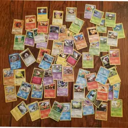 Vintage Pokemon TCG 300+ CARD LOT COMMON UNCOMMON GUARANTEED RARE + HOLO CARDS - Image 2