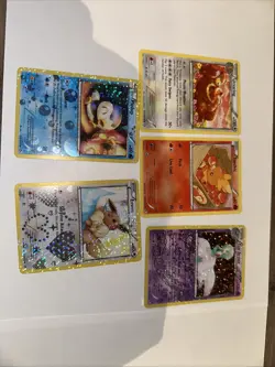 Pokemon Legendary Treasures Radiant Collection 5 Card Lot Eevee + More NM/LP - Image 1