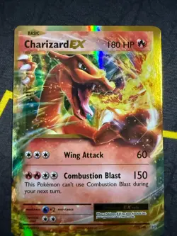 Pokemon TCG Charizard-EX XY Evolutions Holo Rare Card 12/108 - Image 2