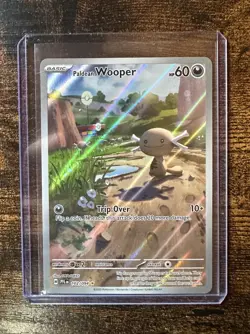 Paldean Wooper Illustration Rare NM Pokemon Card Phantasmal Flames 102/094 - Image 1