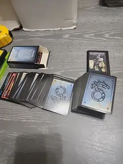 Shadowrun CCG Lot of 140+ Unplayed Cards FASA 1997 TCG - Image 1