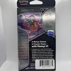 Pokemon Trading Cards Deoxys V Battle Deck, New, Factory Sealed - Image 2