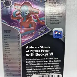 Pokemon Trading Cards Deoxys V Battle Deck, New, Factory Sealed - Image 3