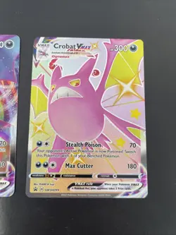 Crobat Vmax 045/072 & Shiny Promo SWSH099 Pokemon Card Lot - Image 3