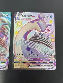 Lapras Vmax 050/202 & Shiny SV111/SV122 Pokemon Card Lot - Image 3