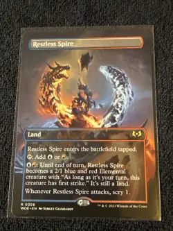 Restless Spire (Borderless) Wilds of Eldraine Regular - Image 3