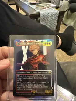 Joshua, Phoenix's Dominant (Borderless) Final Fantasy Foil - Image 1