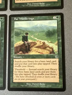 Far Wanderings X4 Torment Ex+ Condition See Front/back Pics - Image 2