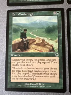 Far Wanderings X4 Torment Ex+ Condition See Front/back Pics - Image 3