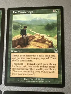 Far Wanderings X4 Torment Ex+ Condition See Front/back Pics - Image 4