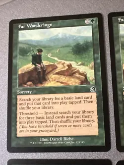 Far Wanderings X4 Torment Ex+ Condition See Front/back Pics - Image 5