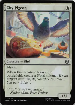 City Pigeon - FOIL - C Marvel's Spider-Man 4 - MTG - Image 1
